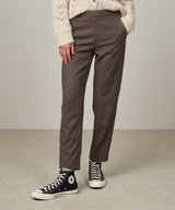 Pants Pixel Bapm609 01-Brown-Black