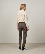 Pants Pixel Bapm609 01-Brown-Black