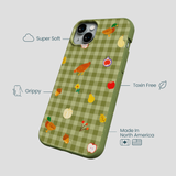 Forest Floor Harvest Folk iPhone 14 Plus Case