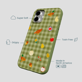 Forest Floor Harvest Folk iPhone 16 Plus Case