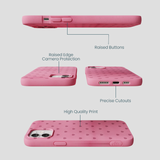 Bubblegum Pink Hearts iPhone 12/ iPhone 12 Pro Case
