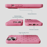 Bubblegum Pink Hearts iPhone 13 Pro Max Case