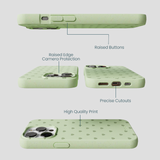 Sage Green Hearts iPhone 13 Pro Max Case