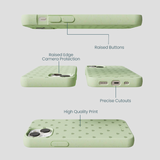 Sage Green Hearts iPhone 13 Case