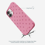 Bubblegum Pink Hearts iPhone 17 Case