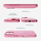 Bubblegum Pink Hearts iPhone 17 Case
