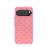 Bubblegum Pink Hearts Google Pixel 10 Pro XL Case