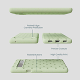 Sage Green Hearts Google Pixel 7a Case