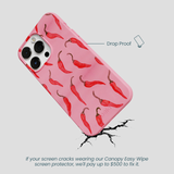 Bubblegum Pink Heatwave iPhone 13 Pro Max Case