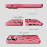 Bubblegum Pink Heatwave iPhone 13 Pro Max Case