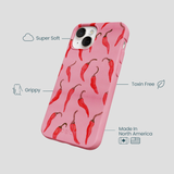 Bubblegum Pink Heatwave iPhone 13 Case