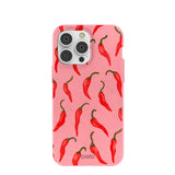 Bubblegum Pink Heatwave iPhone 14 Pro Max Case
