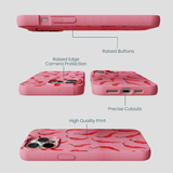 Bubblegum Pink Heatwave iPhone 14 Pro Max Case