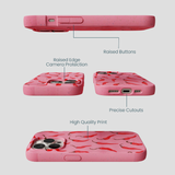 Bubblegum Pink Heatwave iPhone 14 Pro Case