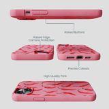 Bubblegum Pink Heatwave iPhone 15 Plus Case