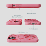 Bubblegum Pink Heatwave iPhone 15 Case