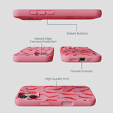 Bubblegum Pink Heatwave iPhone 16 Case