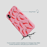 Bubblegum Pink Heatwave iPhone XR Case