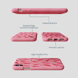 Bubblegum Pink Heatwave iPhone XR Case