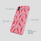 Bubblegum Pink Heatwave iPhone XR Case