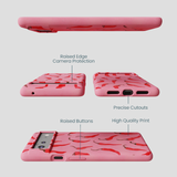 Bubblegum Pink Heatwave Google Pixel 6a Case