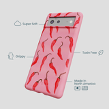 Bubblegum Pink Heatwave Google Pixel 6 Case