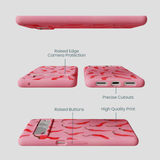 Bubblegum Pink Heatwave Google Pixel 7 Pro Case