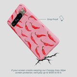 Bubblegum Pink Heatwave Google Pixel 8 Pro Case