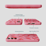 Bubblegum Pink Heatwave Samsung Galaxy S23+(Plus) Case