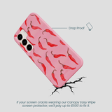 Bubblegum Pink Heatwave Samsung Galaxy S23 Case