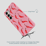 Bubblegum Pink Heatwave Samsung Galaxy S25+(Plus) Case