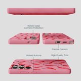 Bubblegum Pink Heatwave Samsung Galaxy S25 Ultra Case