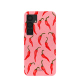 Bubblegum Pink Heatwave Samsung Galaxy S25 Case