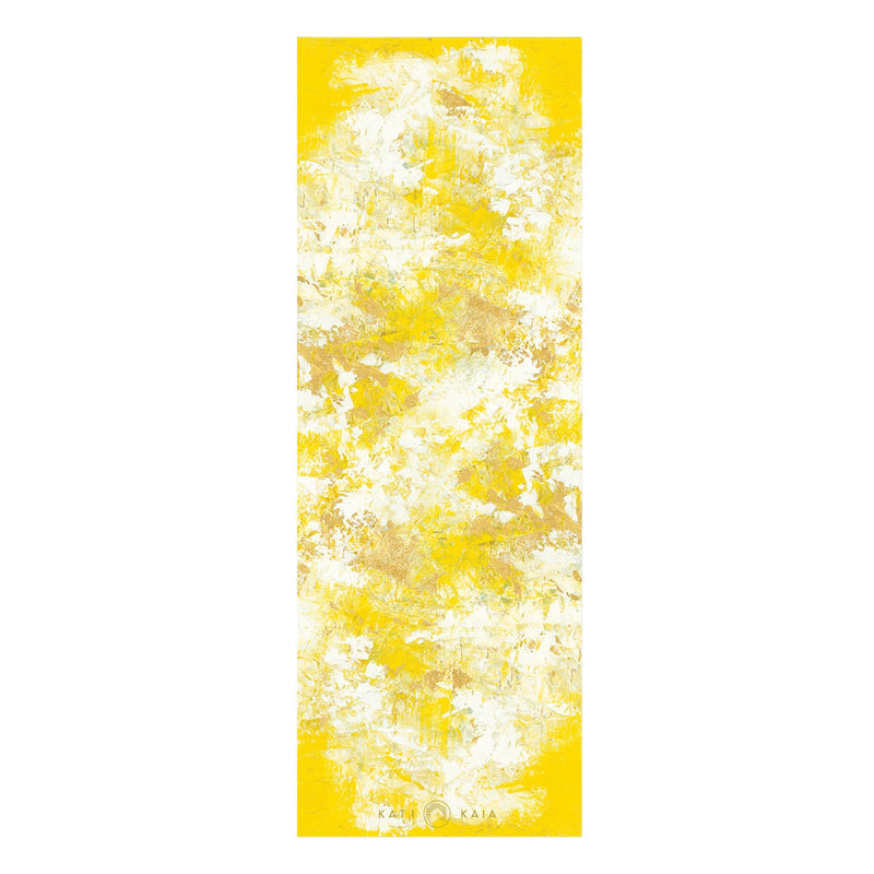 Helios Yellow Artist Yoga Mat
