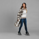 Henley Vegan Chunky Faux Fur Ankle Boot