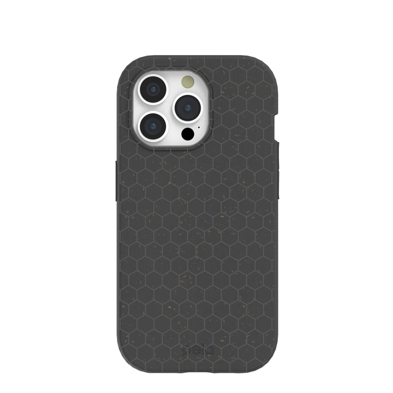 Black Hexclad iPhone 15 Pro Case