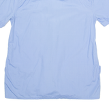 SAVILE ROW Mens Plain Shirt Blue M