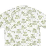 LINDBERGH Mens Hawaiian Shirt White Crazy Pattern L