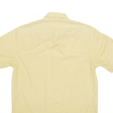 RENATO CAVALLI Mens Shirt Yellow Check S