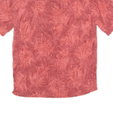 BATIK BAY Mens Hawaiian Shirt Red Floral S