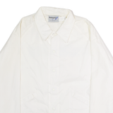 SWINGSTER Ponderosa Homes Of Northern California Mens Coach Jacket White Nylon 90s USA XL