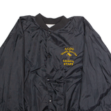 WEST ARK ACOG Youth Service Ministry Service Mens Bomber Jacket Black 90s USA XL