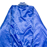 ISS CFI Steel Mens Bomber Jacket Blue Nylon 90s USA XL