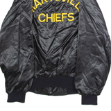 WEST ARK Marysville Chiefs 'Kia' Mens Bomber Jacket Black Nylon 90s USA M