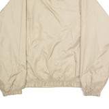 LOGO ATHLETIC Youthlinks California Mens Windbreaker Jacket Beige Nylon 90s USA XL