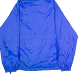 HOLLOWAY Franklin Mens Pullover Jacket Blue Nylon 90s USA Hooded L