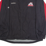 CCM Stittsville Rams Ice Hockey 'Kevin' Mens Windbreaker Jacket Black 90s USA XL