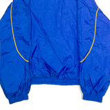 BASIC RITUALS Womens Shell Jacket Blue Nylon 80s L