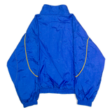 BASIC RITUALS Womens Shell Jacket Blue Nylon 80s L