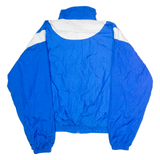 KAMPUS KOLORS JT Alton Trojans 'D. White' Mens Windbreaker Jacket Blue Nylon 90s L